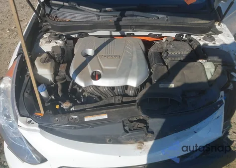 2015 Hyundai Sonata Hybrid Limited из США, поврежденный, VIN KMHEC4A46FA135519